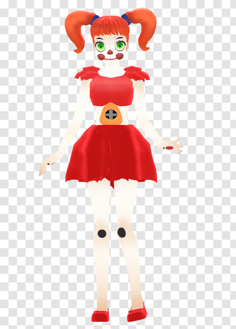 Five Nights At Freddy's: Sister Location Infant Child MikuMikuDance - Figurine Transparent PNG
