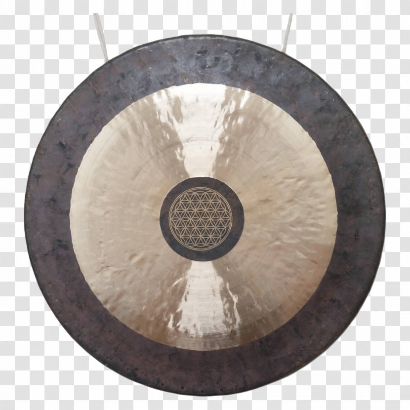 Gong Musical Instruments Hi-Hats Cymbal Tam-tam - Watercolor Transparent PNG