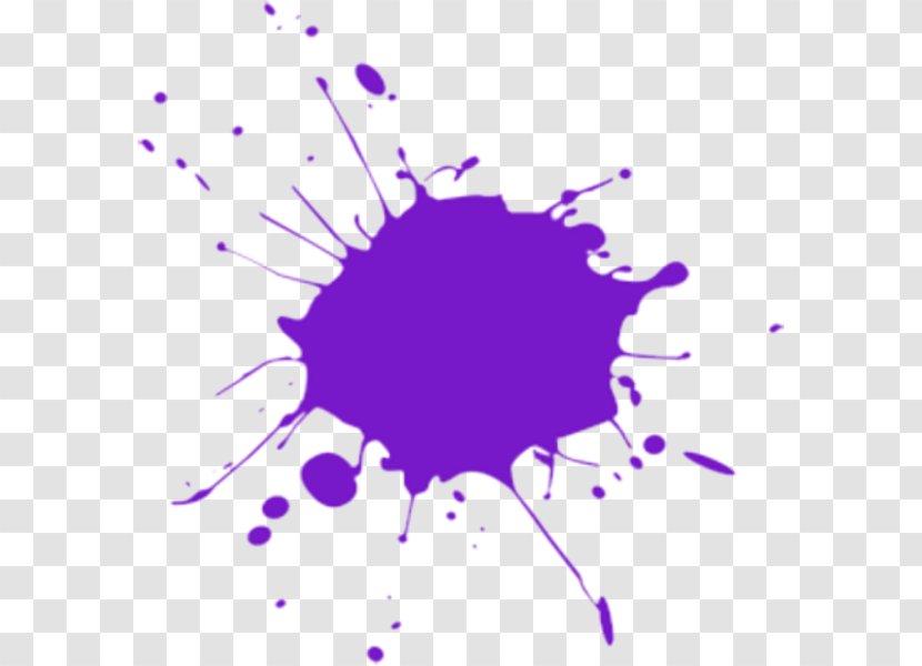Paint Purple Clip Art - Magenta - Splatter Cliparts Transparent PNG