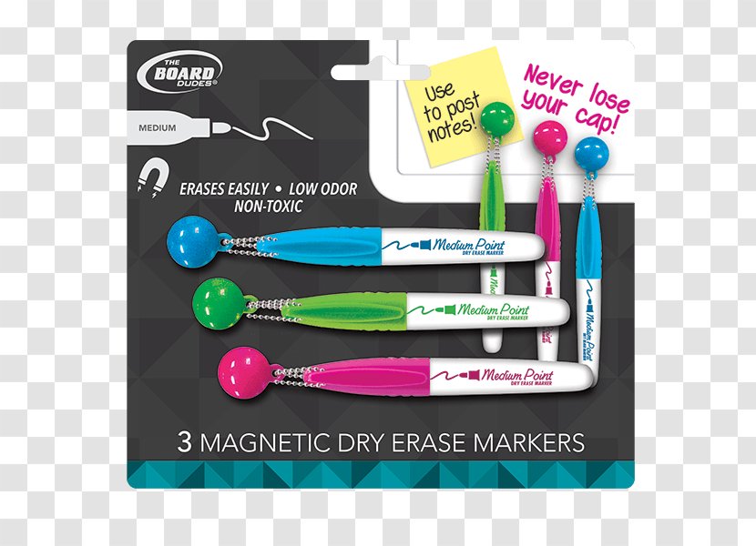 Dry-Erase Boards Marker Pen Craft Magnets Plastic - Brush - Whiteboard Transparent PNG