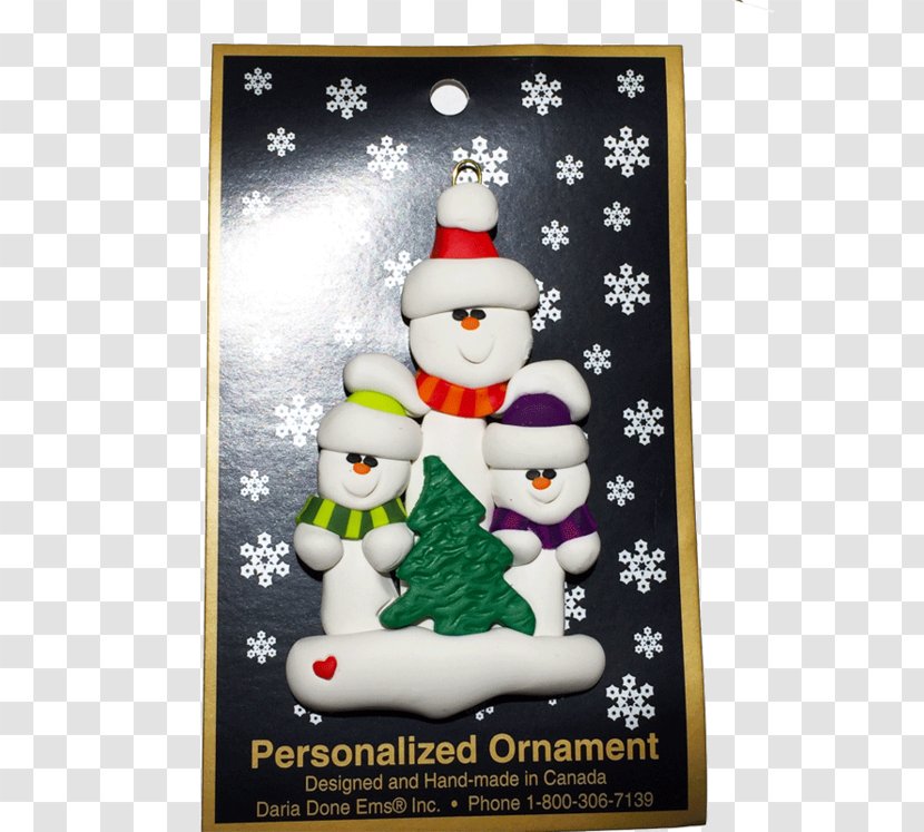 Christmas Ornament Single Parent Made In Canada Gifts Family Transparent PNG