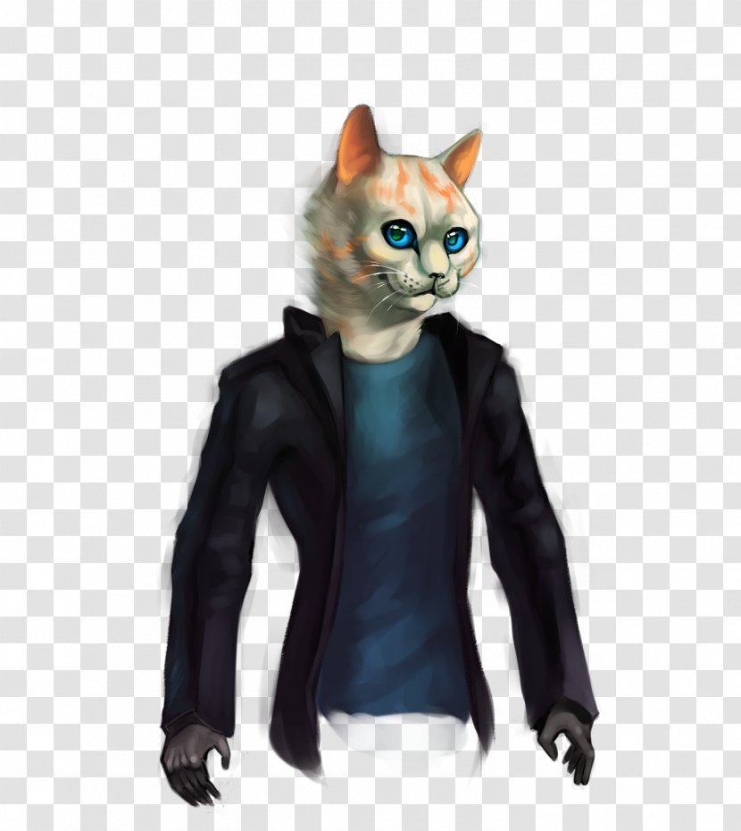 Jacket Character Fiction - Cat Like Mammal Transparent PNG