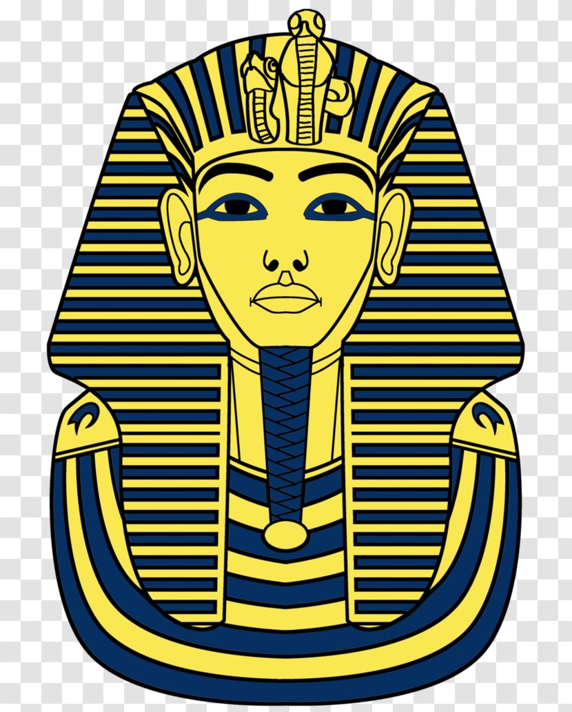 Tutankhamun's Mask Ancient Egypt Death Drawing - Egyptian Transparent PNG