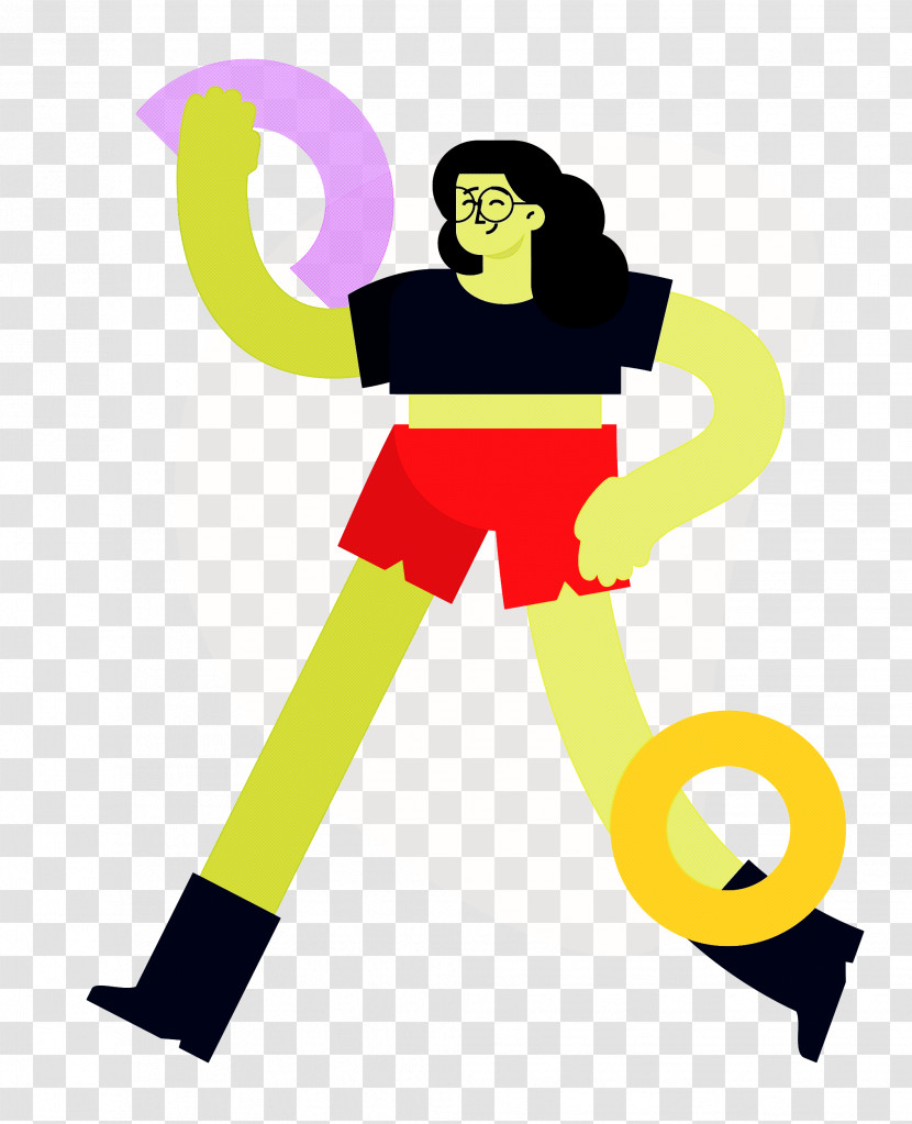 Cartoon Logo Character Symbol Yellow Transparent PNG