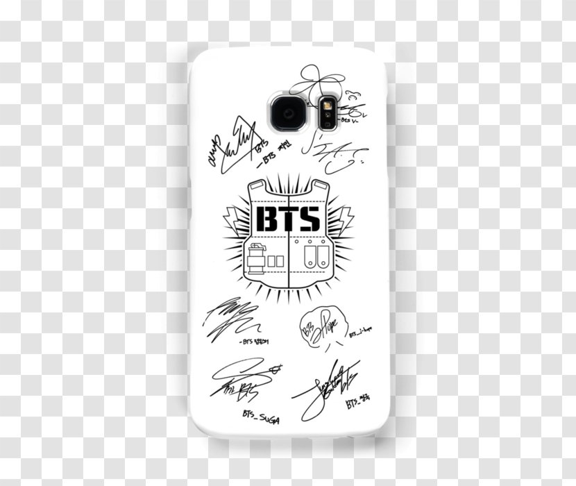 IPhone 6 Samsung Galaxy Mobile Phone Accessories BTS Telephone - White - Bts Army Transparent PNG