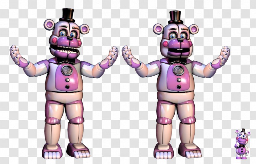 Freddy Fazbear's Pizzeria Simulator Five Nights At Freddy's 2 Image Jump Scare DeviantArt - Action Toy Figures Transparent PNG