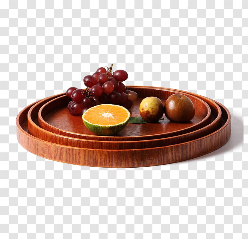 Table Tray Wood Plate - Dish - Stack Of Plates Transparent PNG