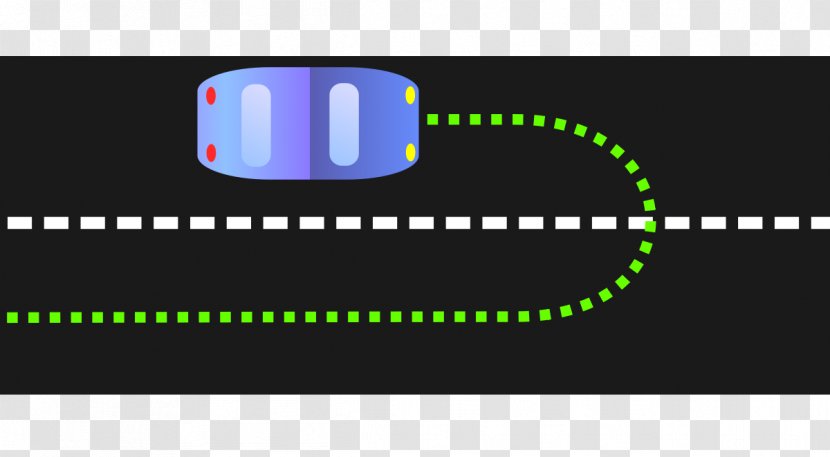 U-turn Three-point Turn Drawing Driving Car Transparent PNG