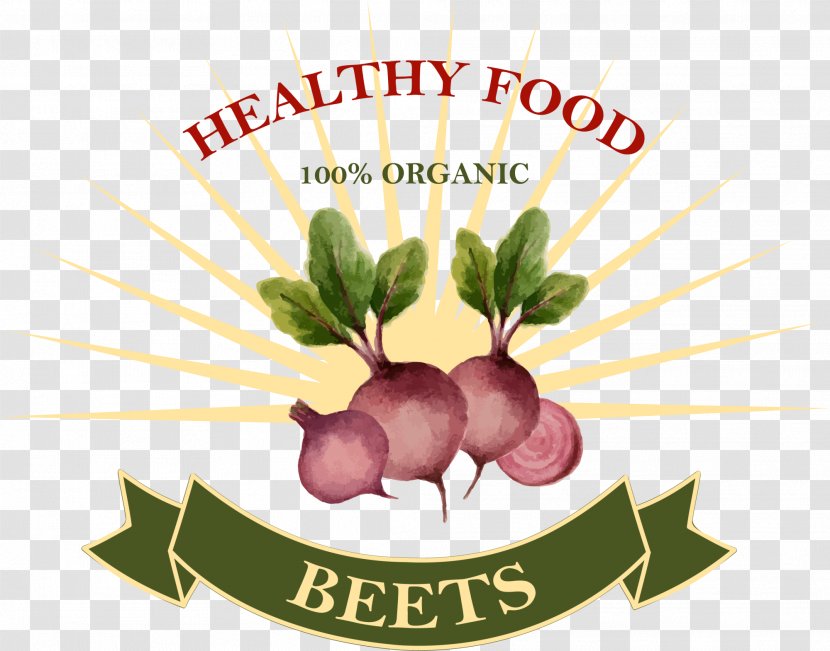 Organic Food Label Vegetable - Goji - Green Beet Transparent PNG