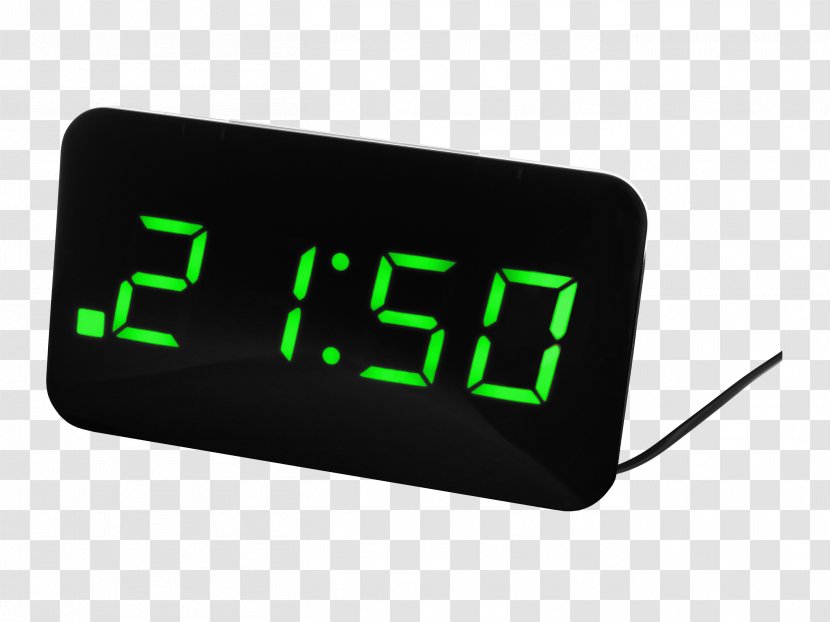 ` Digitální Svítící Budík Do Sítě VSB24.3 Alarm Clocks Radio Clock Jasněna Vláhová - Time - Cartoon Transparent PNG