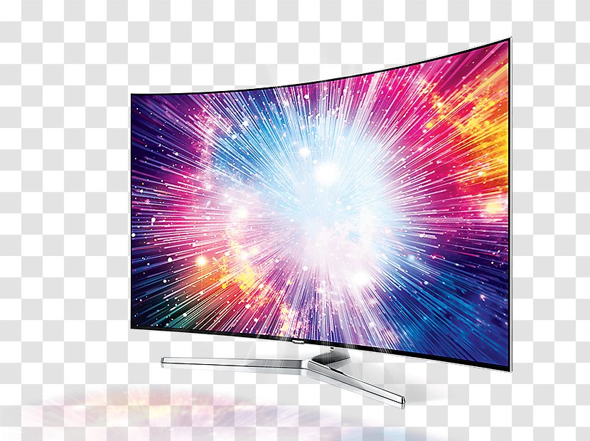 Television Set Quantum Dot Display Samsung LED-backlit LCD Ultra-high-definition - 4k Resolution - SAMSUNG TV Transparent PNG