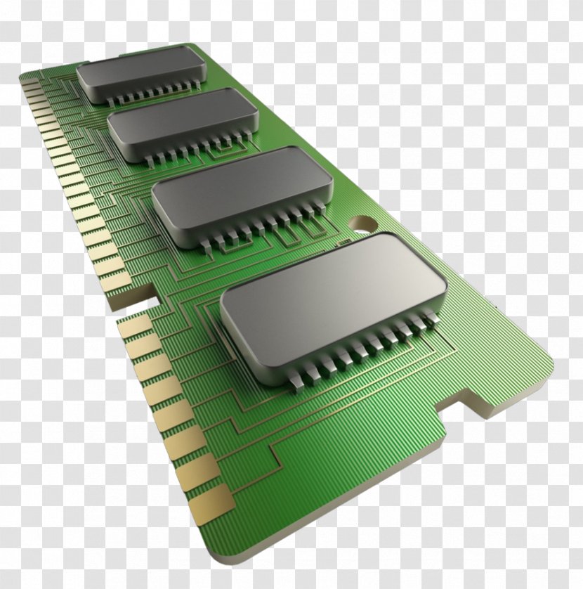 RAM Computer Data Storage Electronics Integrated Circuits & Chips - Ram Transparent PNG