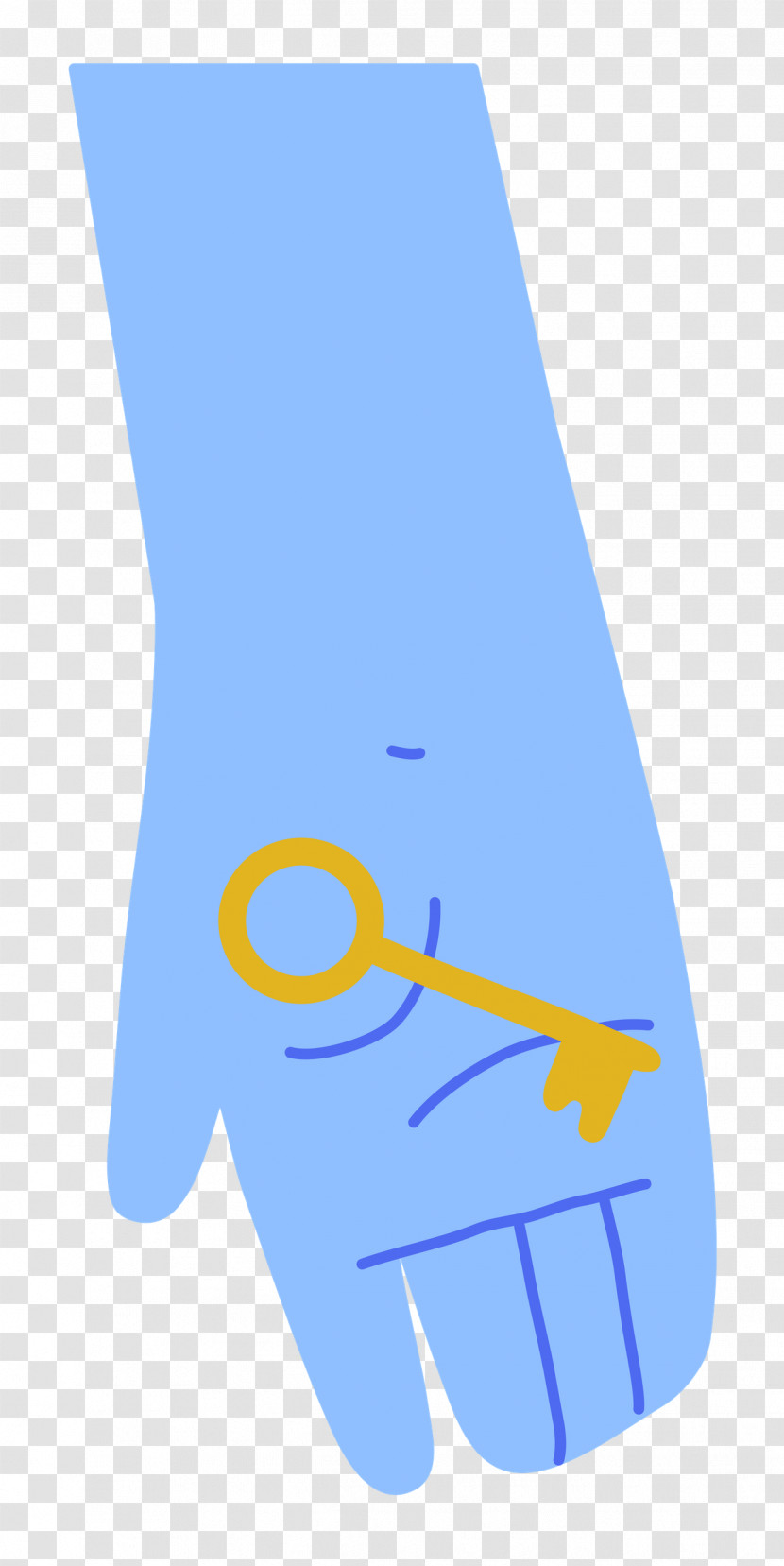 Hand Giving Key Transparent PNG
