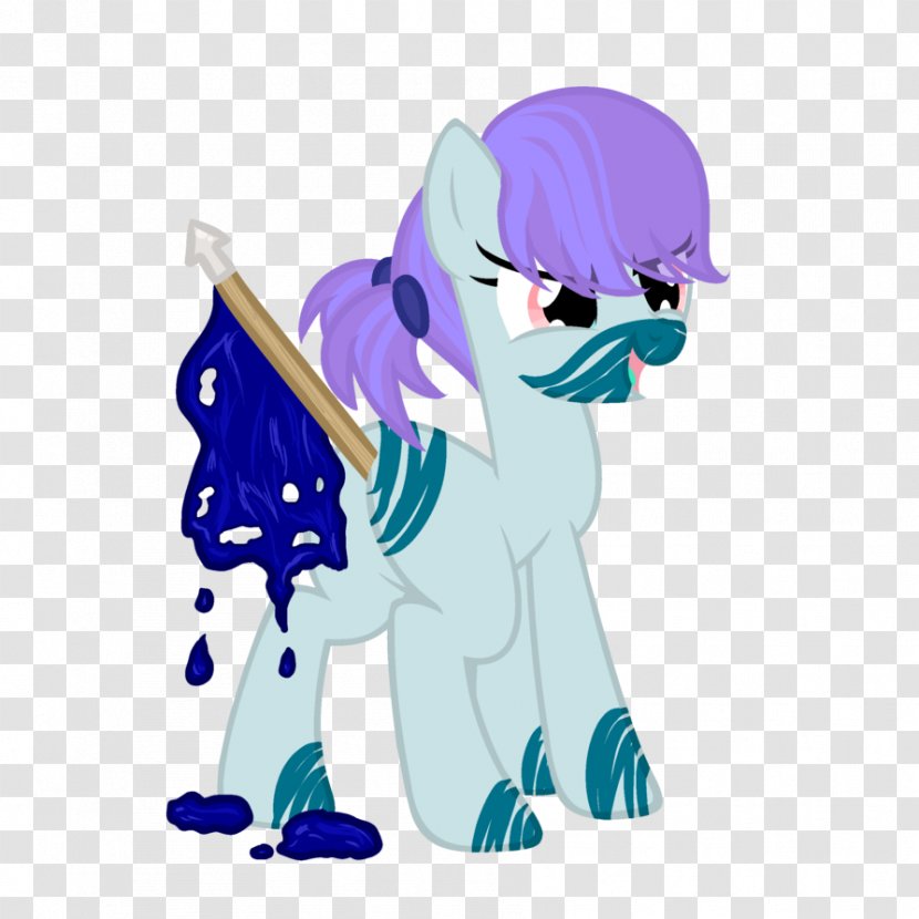 Clip Art Horse Illustration Purple Animal - Blue Ink Wallpaper Transparent PNG