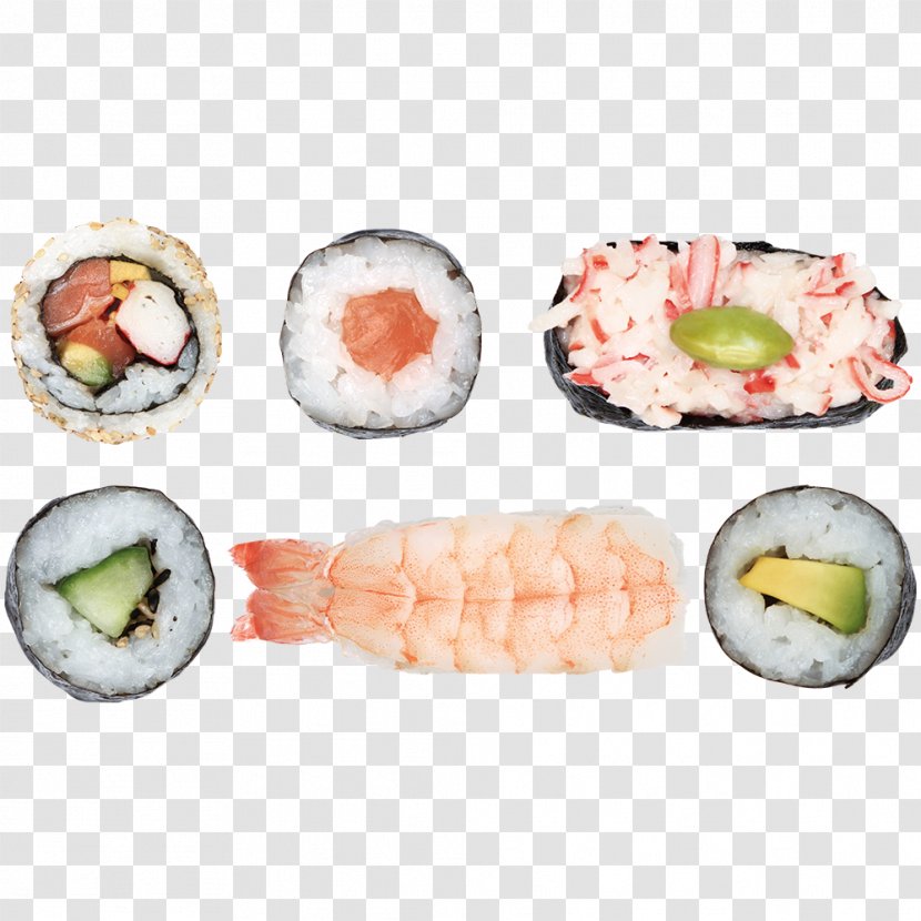 California Roll Sashimi Gimbap Sushi 07030 - Comfort Transparent PNG