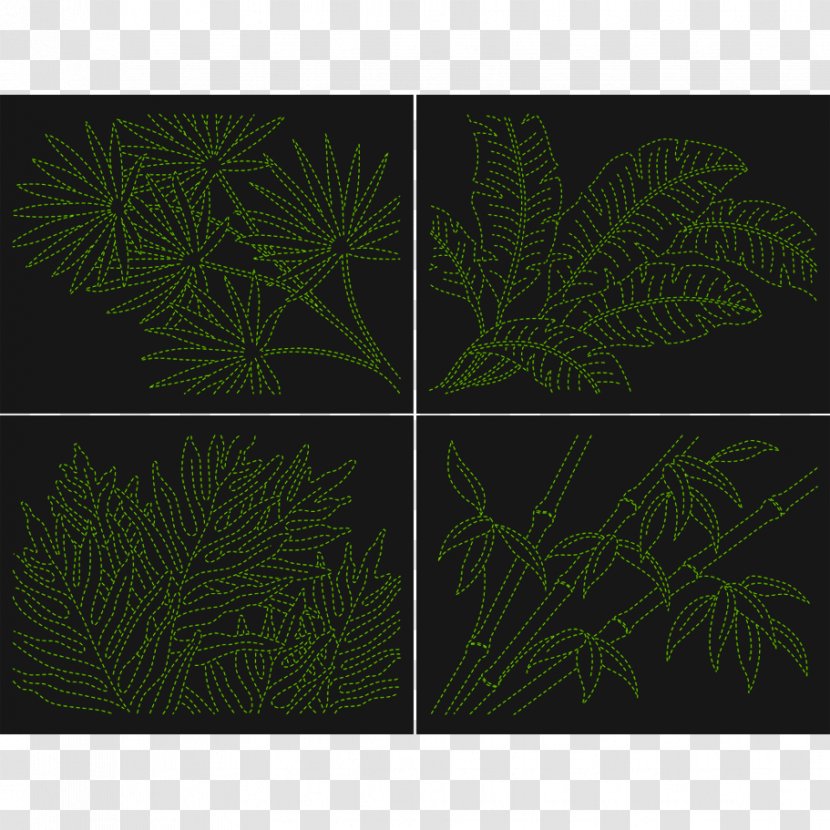 Rectangle Leaf - Flora Transparent PNG