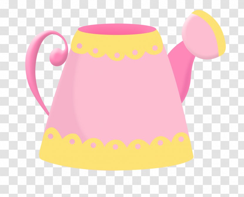 Cartoon Kettle Teapot Illustration - Material - Pink Transparent PNG