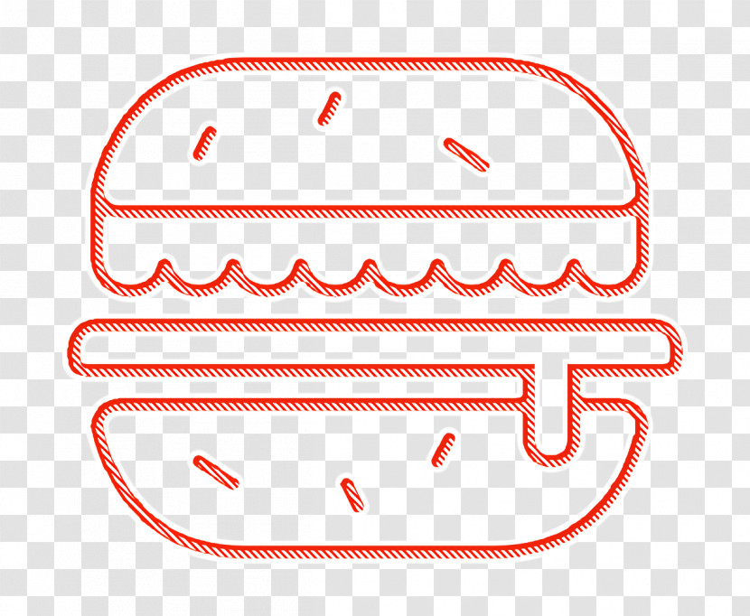 Hamburguer Icon Gastronomy Icon Food Icon Transparent PNG