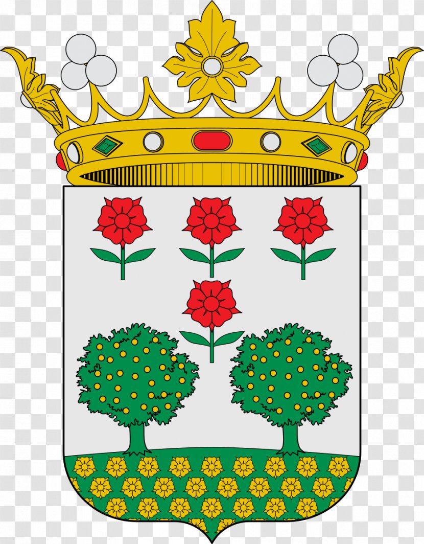Lucena Coat Of Arms Spain Crown Aragon Marquesado De Aguilar Vilahur - Artwork - Escudo La Aldea Transparent PNG