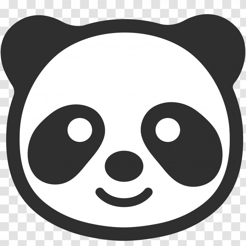 Giant Panda Emoji Android Sticker Clip Art Transparent PNG
