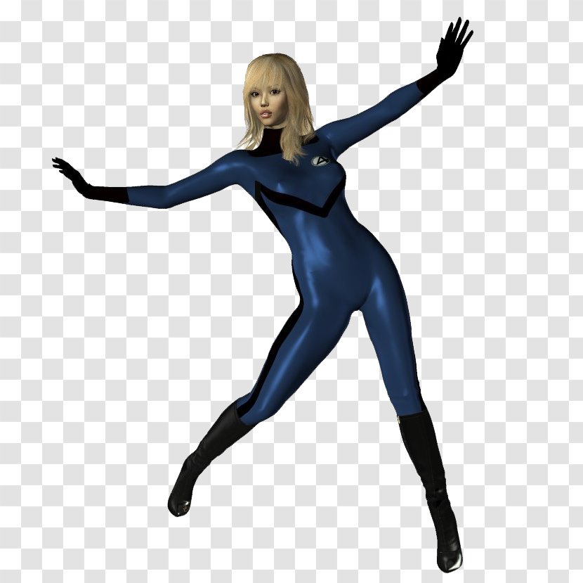 Invisible Woman Female - Frame - Transparent Image Transparent PNG