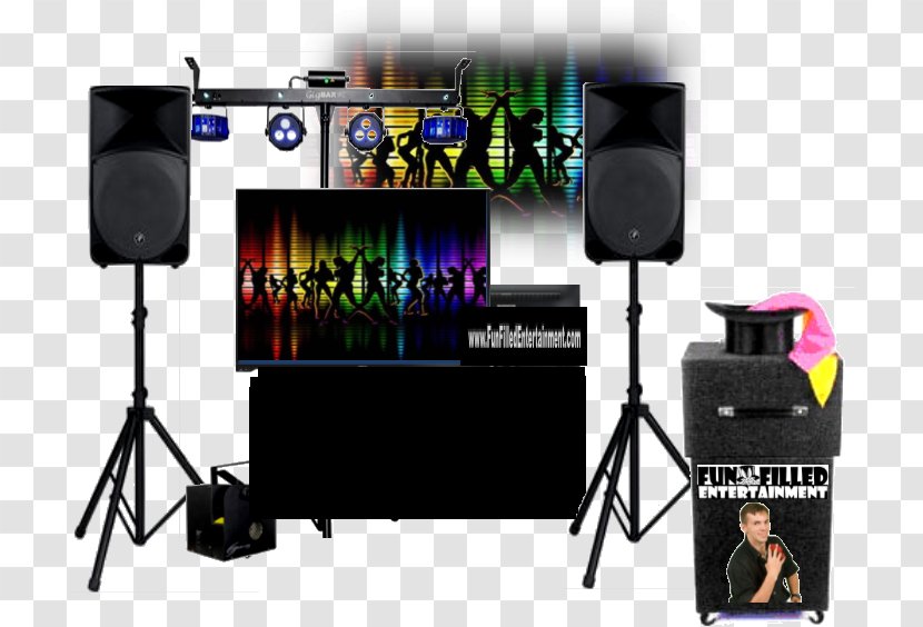 Disc Jockey Sound Loudspeaker Inflatable Bouncers Television Show - Carousel - Dj Event Transparent PNG