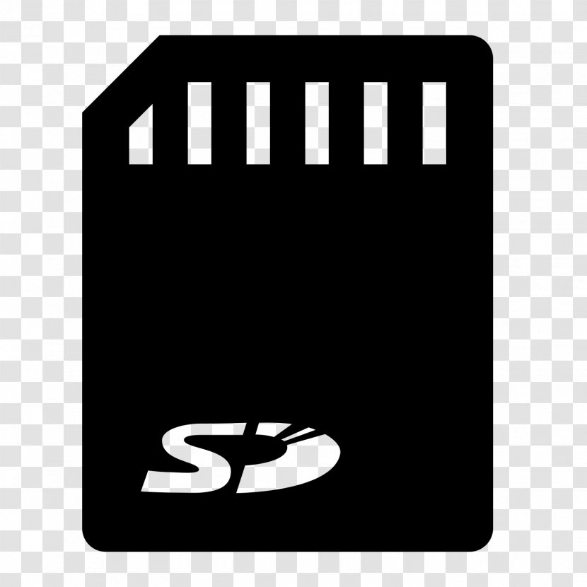 Secure Digital Computer Data Storage - Text - Sd Card Transparent PNG