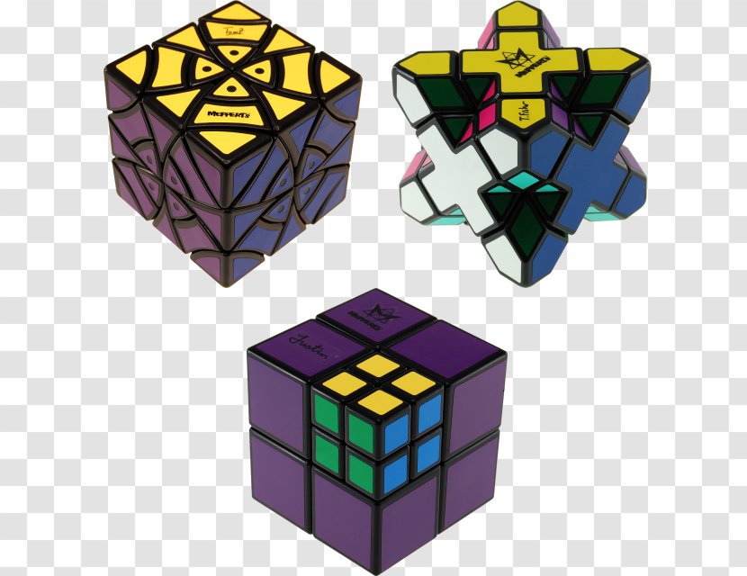 Pocket Cube Rubik's Skewb Combination Puzzle Transparent PNG