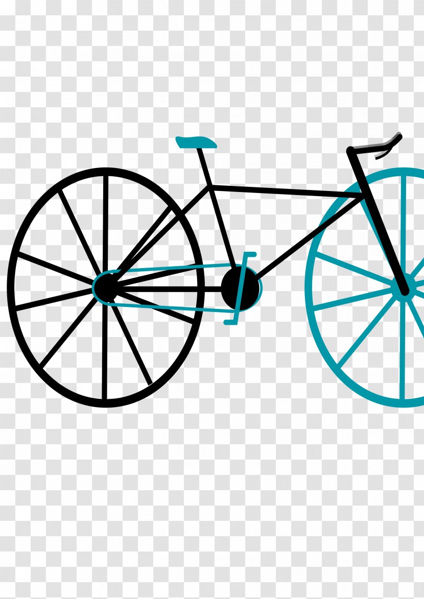 Bicycle Gearing Fixed-gear Cycling Wheel - Bike Transparent PNG