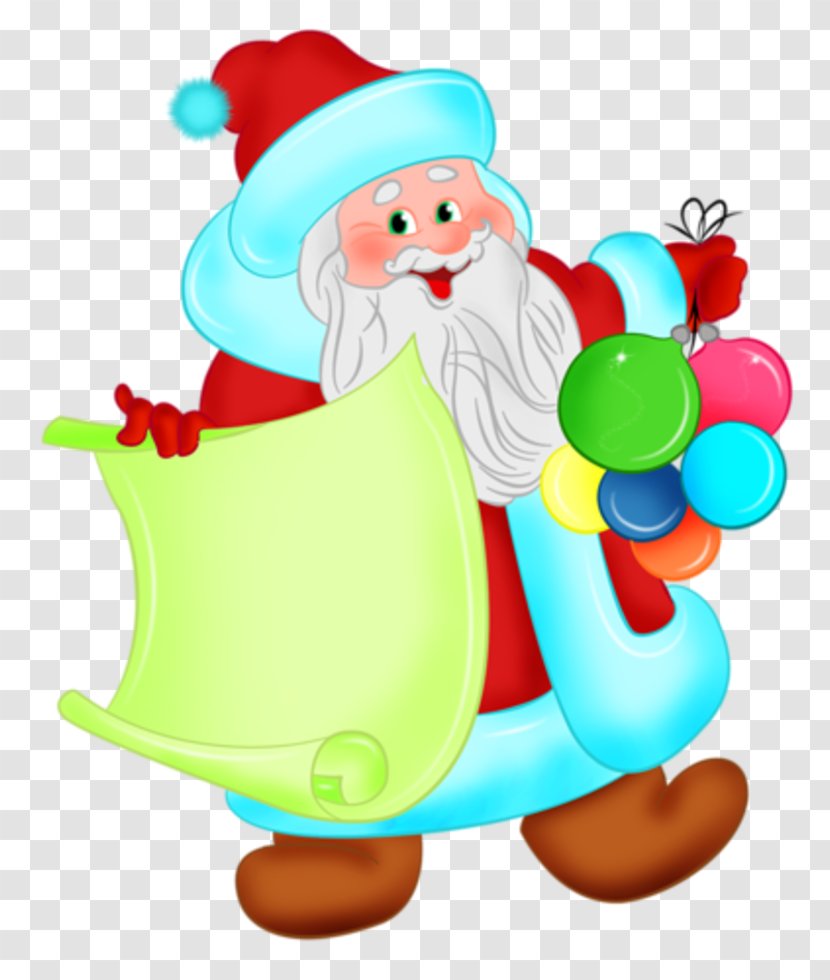 Snegurochka Santa Claus Ded Moroz Christmas Clip Art - New Year Transparent PNG