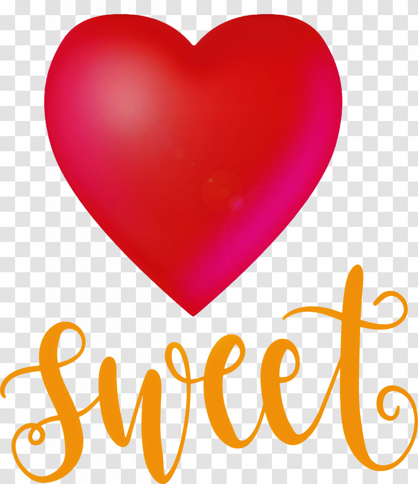 Be Sweet Valentines Day Heart Transparent PNG