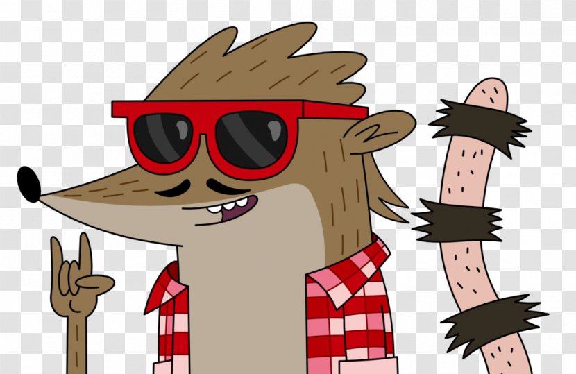 Rigby Mordecai YouTube Cartoon Network Film - Tree - Youtube Transparent PNG