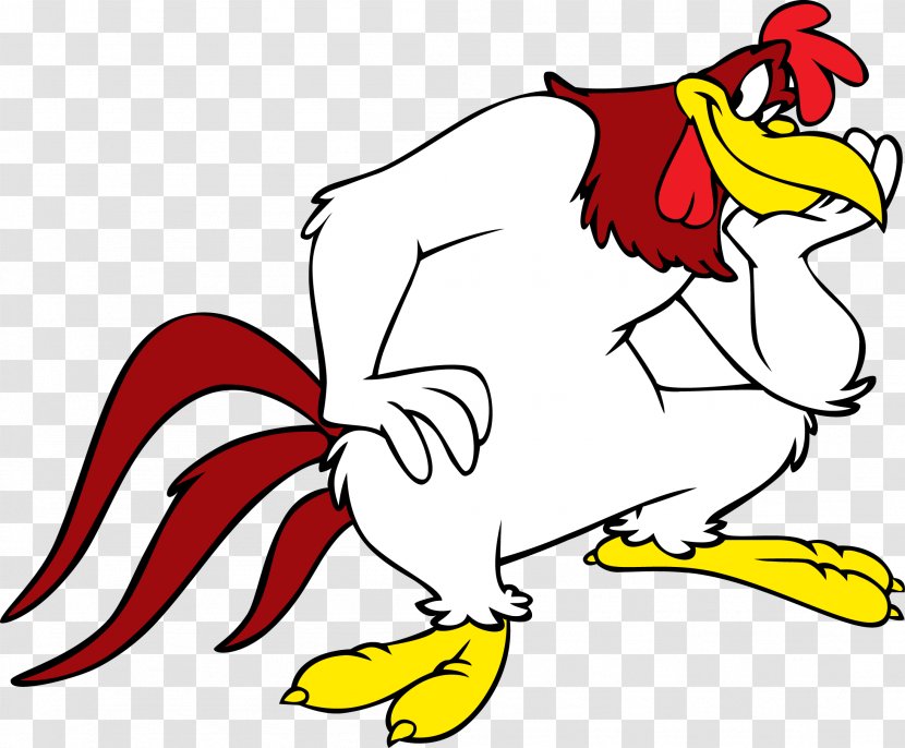 Foghorn Leghorn Chicken Decal Bumper Sticker - Rooster Transparent PNG