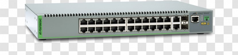 Network Switch Allied Telesis Fast Ethernet Port - Wireless Access Points Transparent PNG