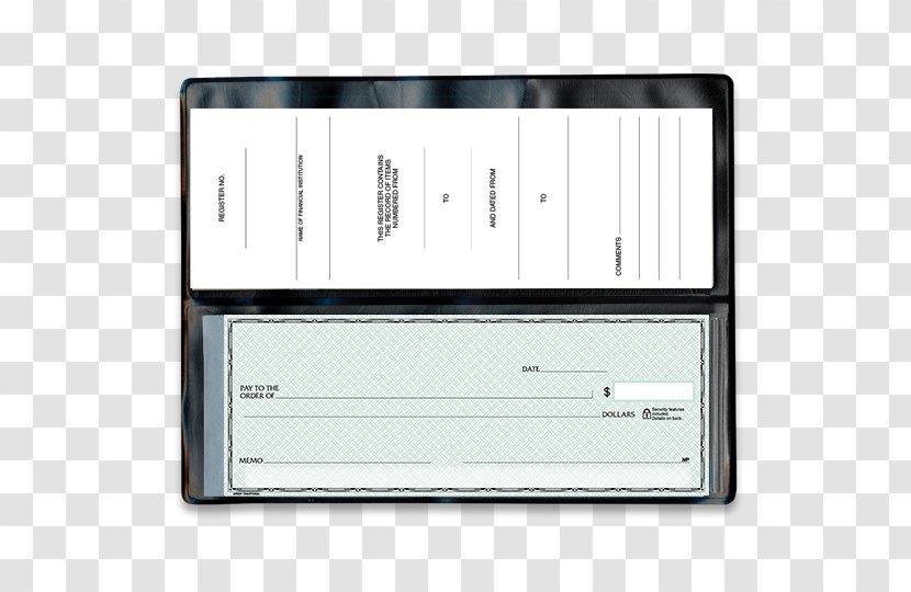Cheque Estate Security Bank Deposit Account - Credit - Expression Pack Material Transparent PNG