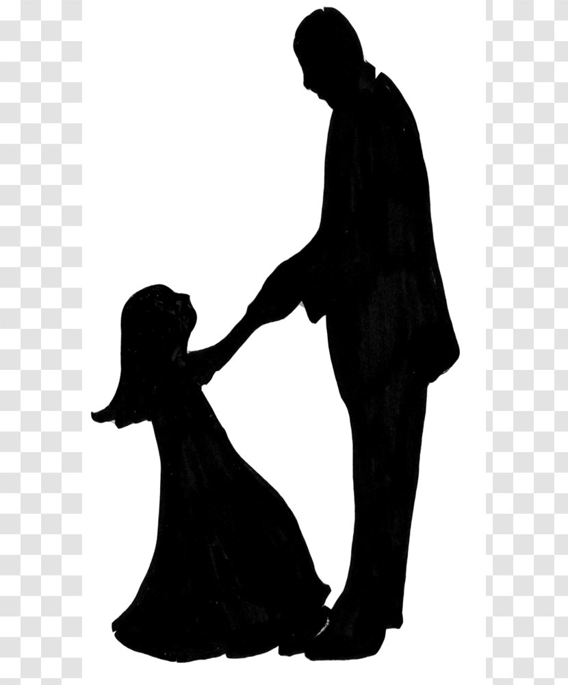 Father-daughter Dance Parent-Teacher Association Uncle - Black And White - Father Time Pictures Transparent PNG
