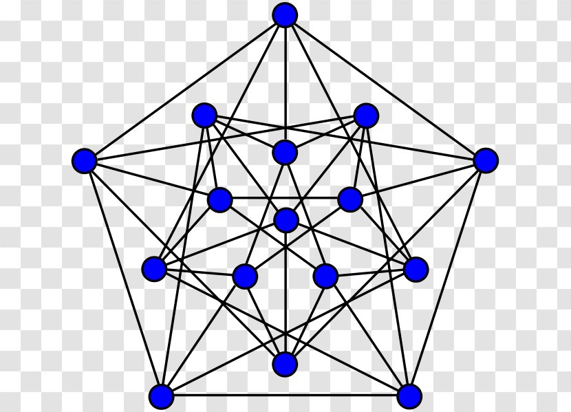 Clebsch Graph Theory Ramsey's Theorem Vertex - Aresta - Body Jewelry Transparent PNG