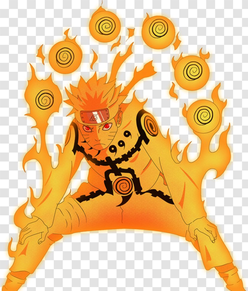 Naruto Uzumaki Hidan Jinchūriki Kurama - Cartoon Transparent PNG