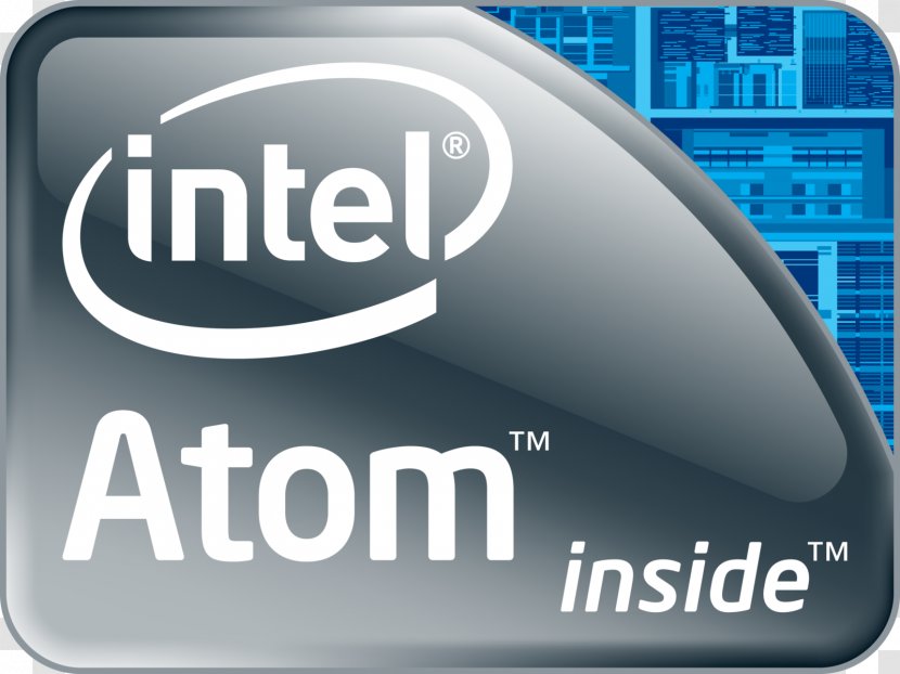 Intel Atom Core Central Processing Unit - Netbook Transparent PNG