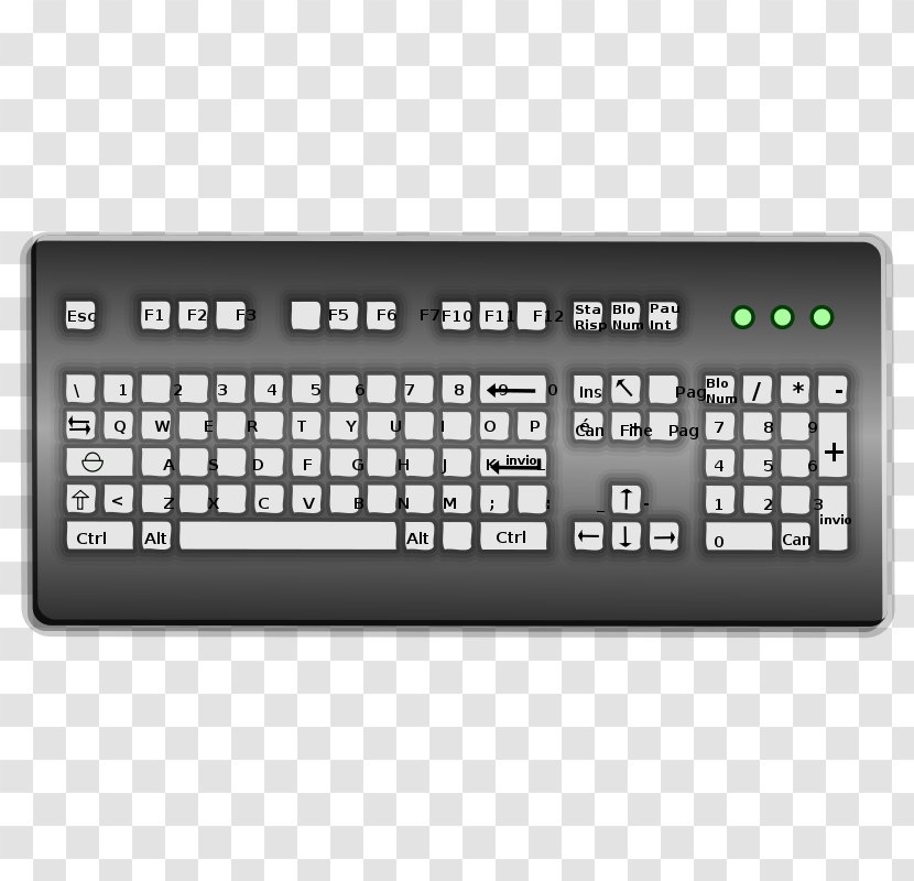 Computer Keyboard Mouse Input Devices Clip Art Transparent PNG