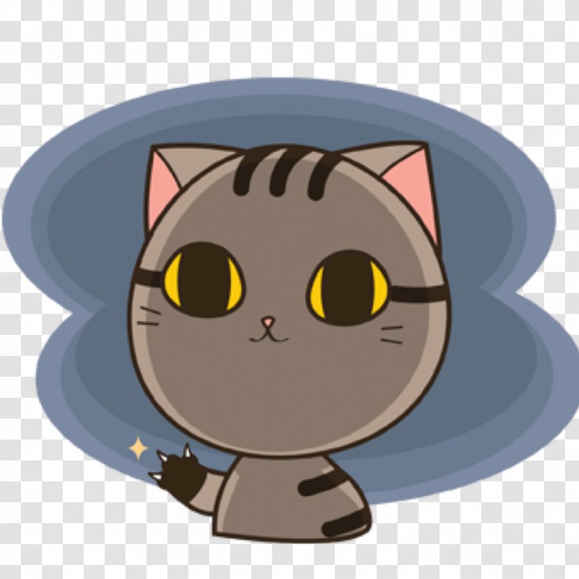 Whiskers Kitten Cat Snout Cartoon - Like Mammal Transparent PNG