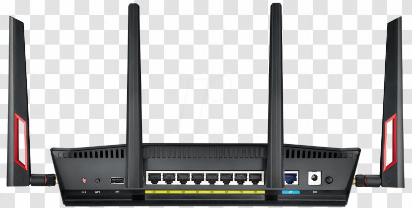 Wireless-AC3100 Dual Band Gigabit Router RT-AC88U AC1200 AC RT-AC1200G+ Wireless IEEE 802.11ac - Computer - Ax Transparent PNG