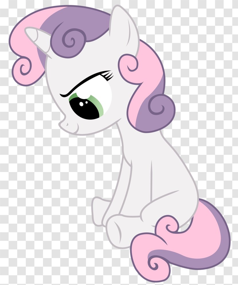 Sweetie Belle Pony Rarity Scootaloo Apple Bloom - Cartoon Transparent PNG