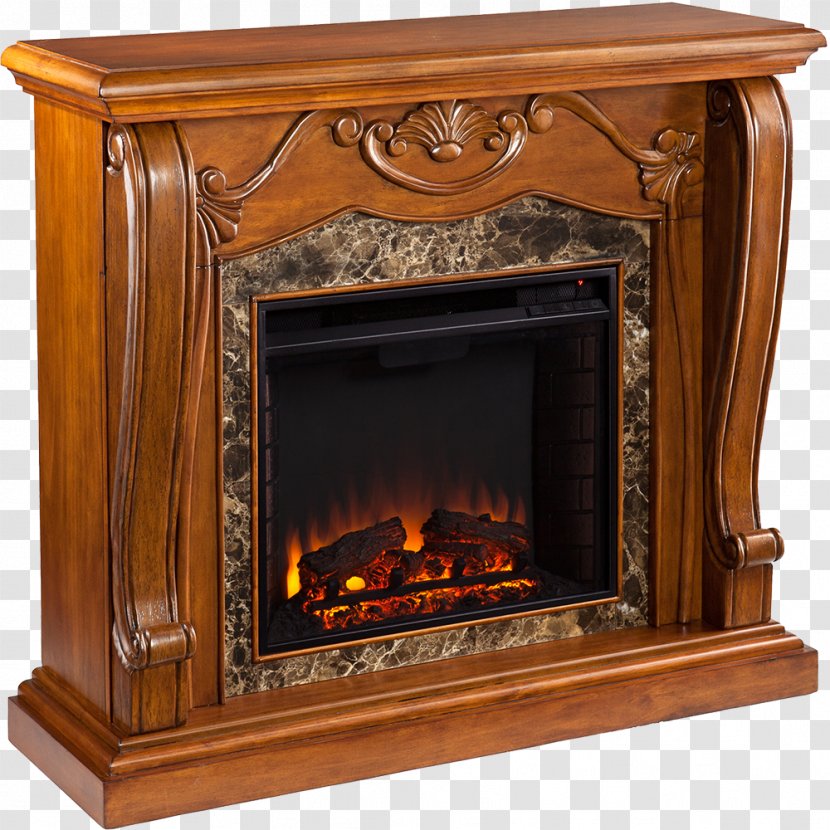 Electric Fireplace Insert Infrared Mantel - Hearth - Chimney Transparent PNG