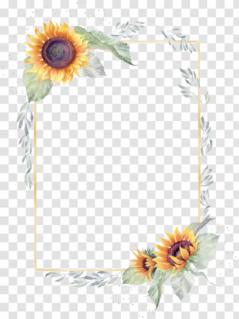 Vector Graphics Image Watercolor Painting Design - Sunflower - Plant Transparent PNG