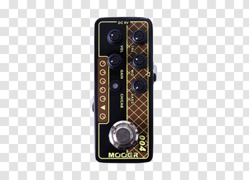 Guitar Amplifier Effects Processors & Pedals Preamplifier Mooer Audio - Silhouette Transparent PNG