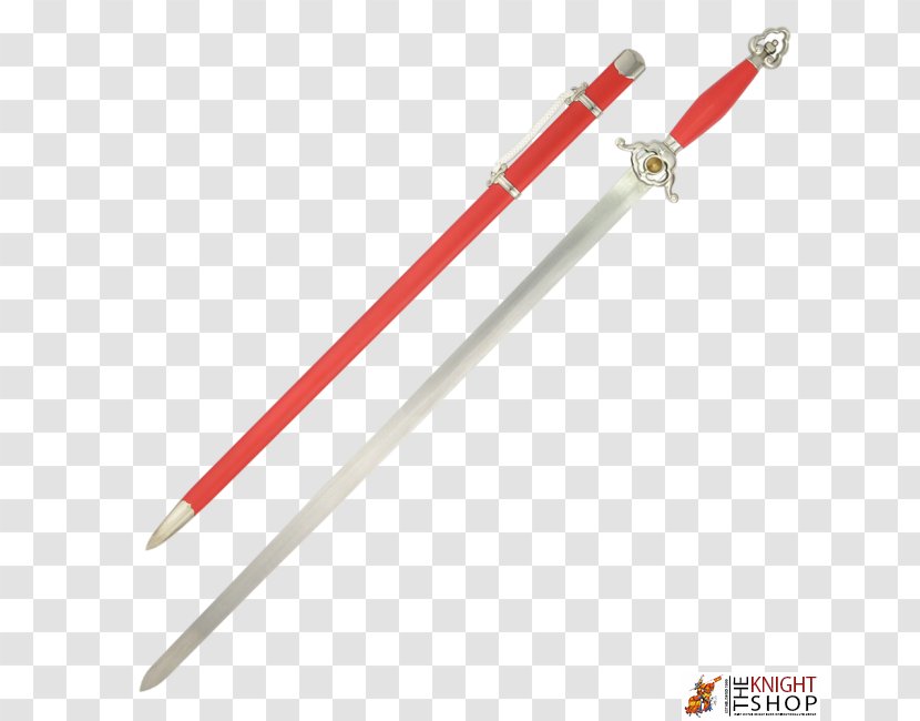 Sabre Chinese Swords And Polearms Europe Pole Weapon - Clothing Accessories Transparent PNG