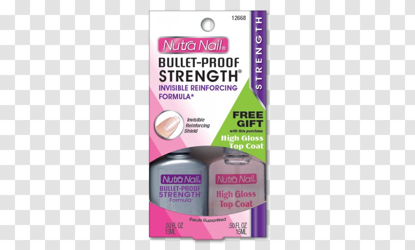 Nutra Nail Bullet-Proof Strength Formula Polish Cosmetics Cuticle - Gucci Lacquer Transparent PNG