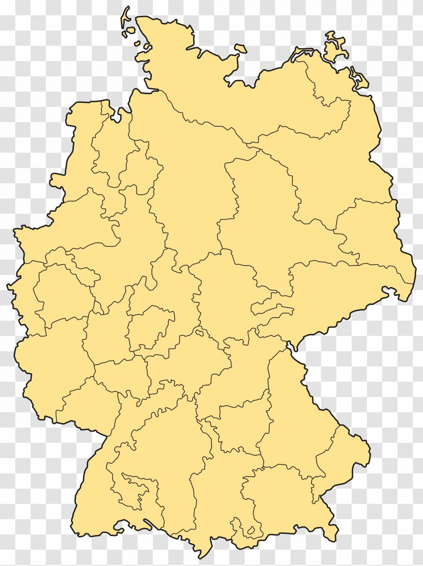 States Of Germany Hesse United World Map - Ecoregion Transparent PNG