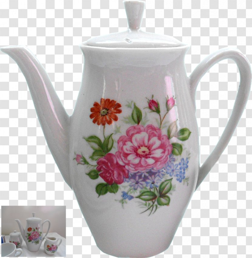 Jug Coffeemaker Mug Porcelain Teapot Transparent PNG